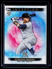 Everson Pereira 2024 Topps Inception #12 RC Rookie New York Yankees