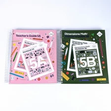 Dimensions Math Teacher's Guide 5A and 5B - Spiral-bound - Singapore Math