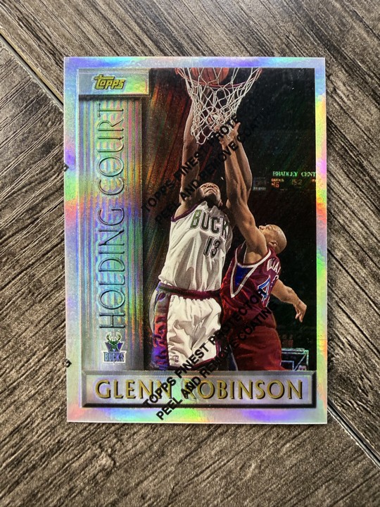 Glenn Robinson 1996-97 Topps Holding Court #HC7 Refractor