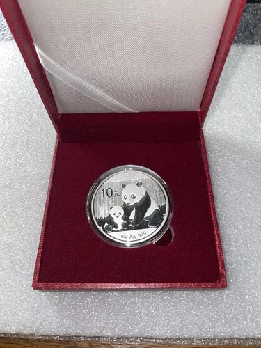2012 Chinese Silver Panda 1 oz — photo from the most recent tracked eBay sale