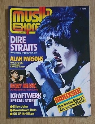 Musik Express 4/1979 SIOUXIE/Alan Parsons/KRAFTWERK/Roxy Music/Dire Straits 