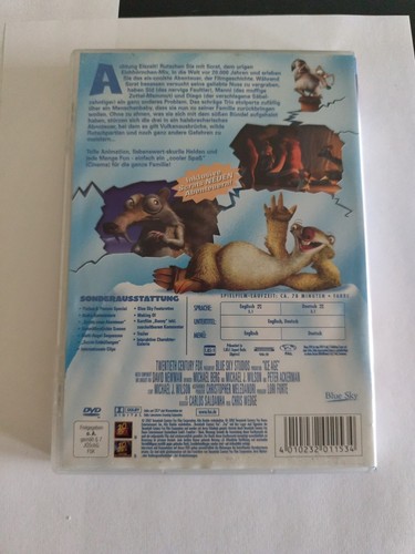 Ice Age - Teil 1 - DVD - Guter Zustand - Bild 2 von 3
