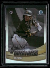 Oneil Cruz 2022 Bowman Chrome Shades of Greatness Pittsburgh Pirates #SG-23