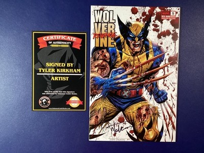 WOLVERINE REVENGE #5 RED BAND UNKNOWN COMICS TYLER KIRKMAN NM/MT 9.8 SIGNED