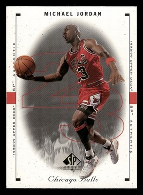 1998 SP Authentic Michael Jordan # 5