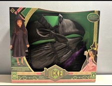 Wicked Kids Deluxe Elphaba Black Defying Gravity Dress Up Set Sealed New