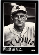 #236 Jimmy Austin 1991 TSN Conlon Collection St. Louis Browns