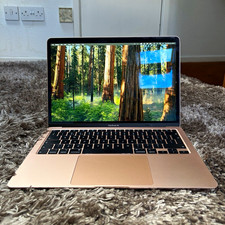 Apple MacBook Air 13” 2020 Rose Gold Intel Core i3 8GB RAM 256GB SSD Read