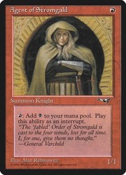 Agent of Stromgald - Alliances (1996) MTG Common
