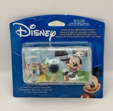 Disney Mickey Mouse 35mm Ready-to-Use Flash Camera 27 Exposures 800 Speed