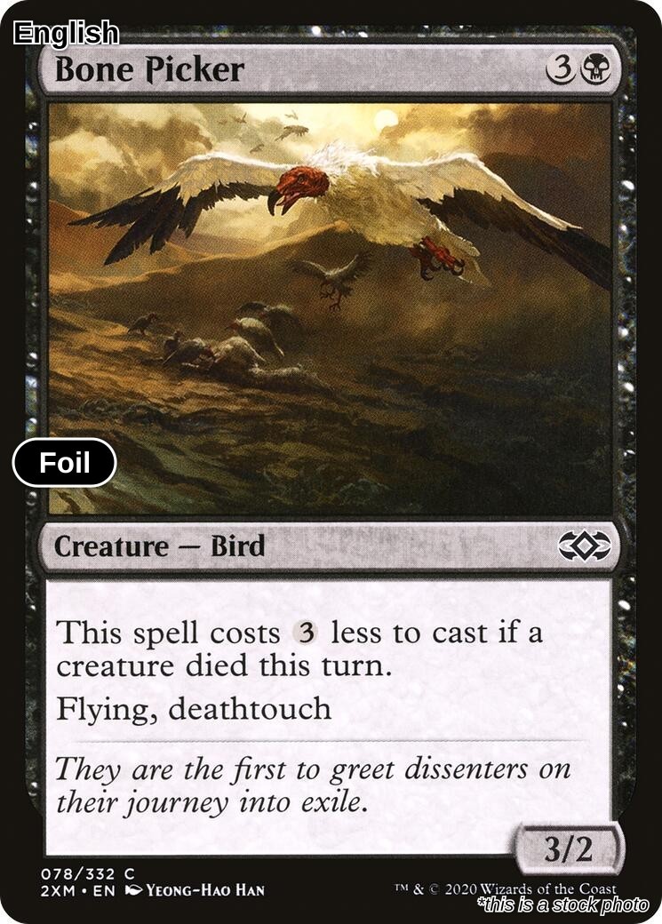 Bone Picker Foil Double Masters 78 Near Mint
