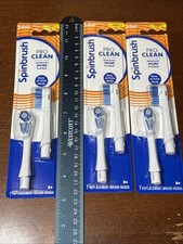 2 PKs Spinbrush PRO CLEAN Replacement Toothbrush Brush Heads Soft 4 HEADS TOTAL