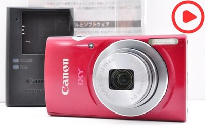 Canon IXY 120 PowerShot ELPH 135 Digital Camera 16.0 MP Red [Mint] 90186