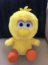Sesame Street Baby Big Bird Stuffed Animal Plush 10" 50th Anniversary