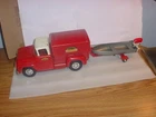 Vintage 1958 TONKA Sportsman Step side Truck with Boat & Trailer