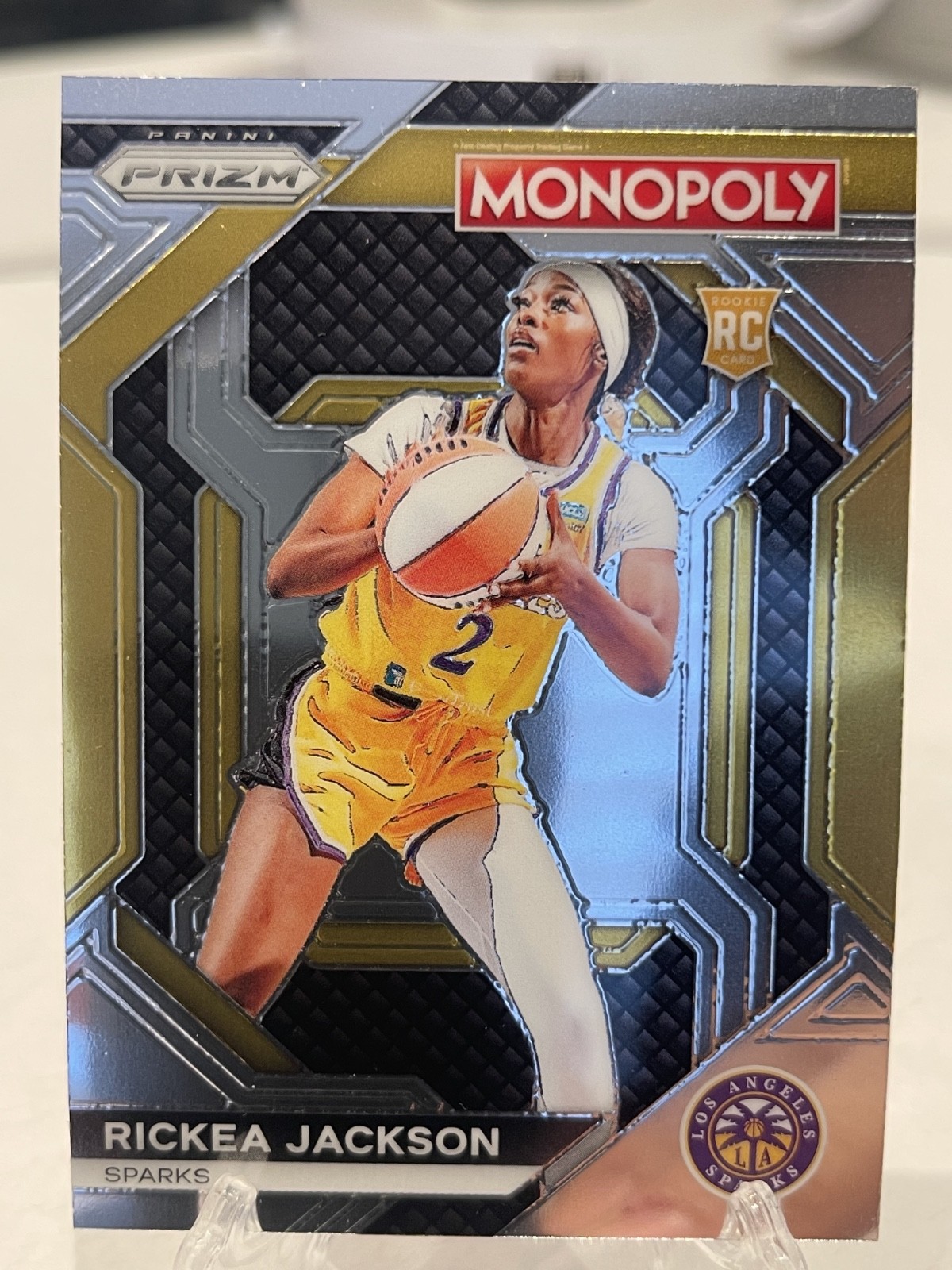 2024 Panini Prizm Monopoly WNBA - Rickea Jackson #63 Classic Silver Prizm...