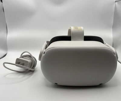 Oculus Quest 2 VR Headset Only - White - FOR PARTS - Read Description (No Cntrls