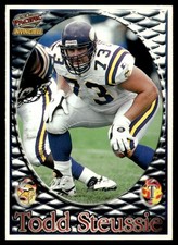 1997 Pacific Invincible Smash Mouth Todd Steussie Minnesota Vikings #73