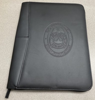 D.C. Firefighters Burn Foundation Portfolio Pad Folio Notepad Business 13  X 10 
