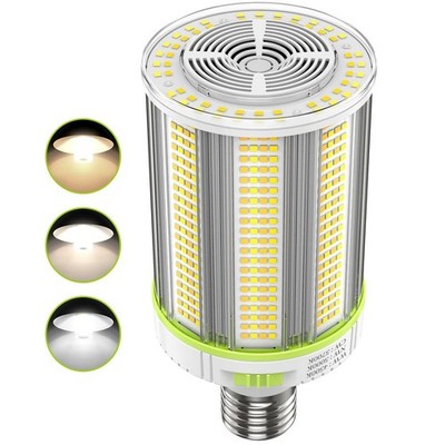 480V LED Corn Light 150W/120W/90W Adjustable E39 Mogul Base, ETL Listed 22,500LM