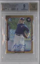 2015 Bowman Gold 1/50 Aaron Sanchez #FFM-AS BGS 9 MINT Auto 0o9