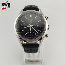 Tag Heuer Carrera CV2111-0 – Calibre 17 – Automatic – Black Dial – Leather Strap