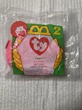 Ty Teenie Beanie Baby Pinky The Flamingo. NEW 1993 **FREE SHIPPING