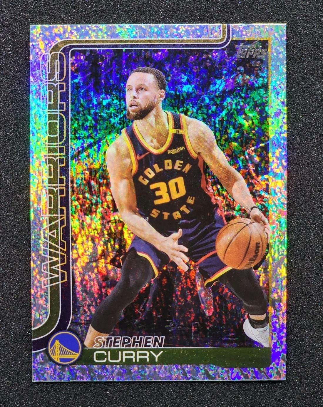 2025-26 Topps Basketball #135 Stephen Curry - Sand Glitter
