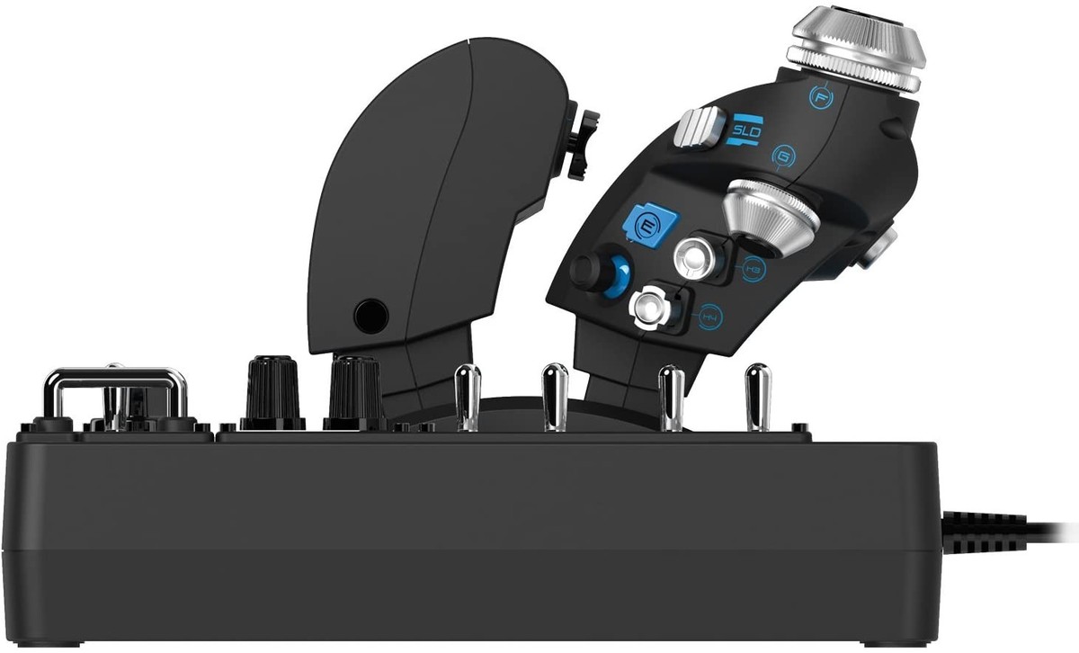 Logitech X56 H.o.t.a.s. RGB Throttle and Stick Simulation