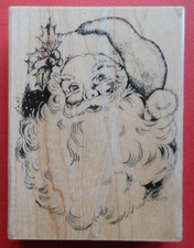 Jolly Santa Rubber Stamp R156 Stampendous