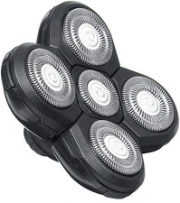 5 Head Shaver Replacement Blades for Electric Razor - Bald Shaving Tool for Head