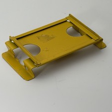 Ganz Speed-EZ-EL 2-1/2 x 3-1/2 Yellow Metal Darkroom Enlarging Easel Wallet Size