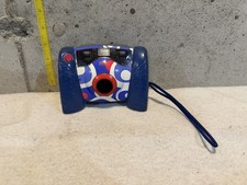 Fisher Price Kid Tough Digital Camera 2006 Mattel Blue J8209 Tested Working