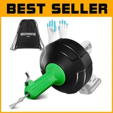 50 Ft Drain Snake - Auto Feed for Easy Unblocking