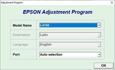 Epson L4150, L4160 Ink Pad Counter Reset Pendrive