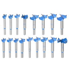 15-40mm Forstner Wood Hole Saw Drill Bit Wood Hole Opener Set Woodworking Tool