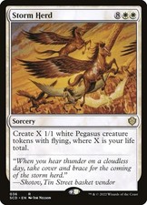 MTG - Storm Herd - Starter Commander - X1 - (NM) - #A4235
