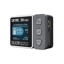 SkyRC B6neo Smart Charger DC 200W PD 80W Battery Balance Charger B6 Neo (Gray)
