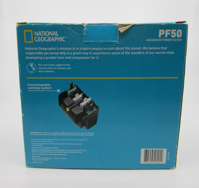 Cf70 National Geographic UV Aquarium Canister Filter 737257909991 for