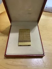 st dupont gold plated lighter