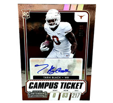 Tarik Black 2021 Panini Contenders Draft Picks RC Autograph Rookie Auto #137