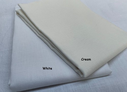 Weiche 100 % Leinen Stoff Material Leinen Heimvorhänge Kleid Textil 140 cm breit - Bild 2 von 84