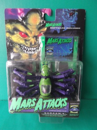 Figura Trenmasters MARS ATTACK S.A.A.M.A.M.A 1996 4"" pulgadas x 5,5"" pulgadas - Imagen 2 de 11