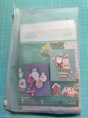 Kit de Cartas Spellbinders del Mes Octubre 2023 Sentirse Festivo - Imagen 1 de 3