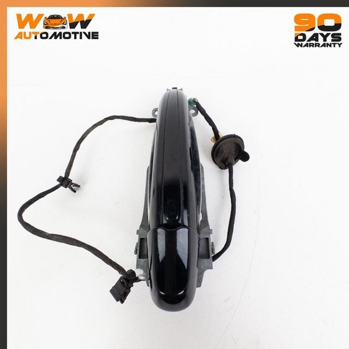 04-13 BENTLEY CONTINENTAL FLYING SPUR REAR RIGHT DOOR HANDLE EXTERIOR BLACK OEM - Picture 6 of 13
