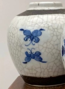 ANCIENT AND RARE CHINESE BLUE & WHITE GINGER JAR