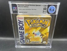 Pokemon Yellow Version Nintendo Game Boy WATA 9.6 A++ FACTORY SEALED MINT VGA