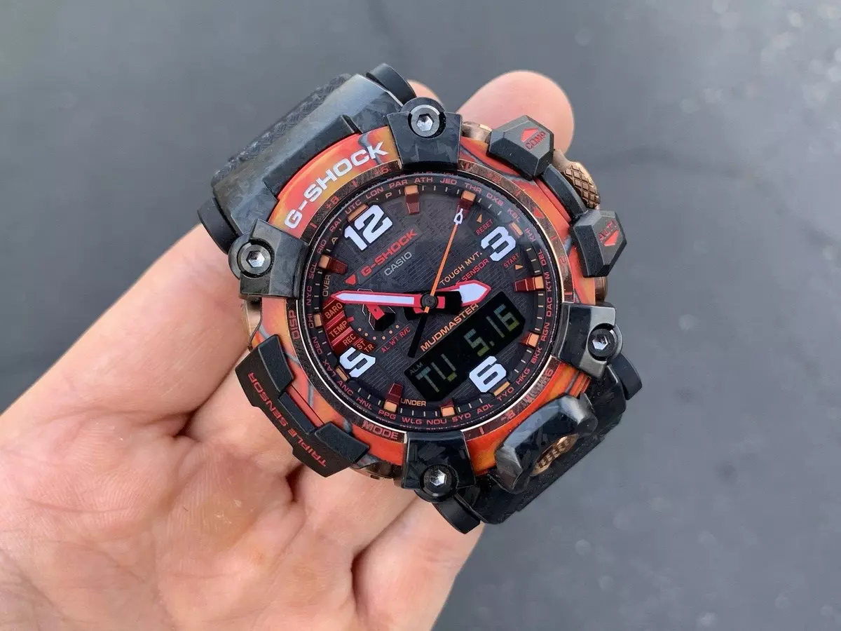 Casio G-Shock Land Mudmaster Master of G Red 40th Anniversary GWG