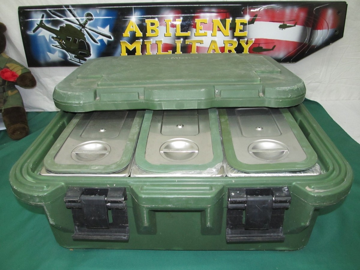 Cambro 160MPC Food Carrier Container W/ Stainless Pans S-Series