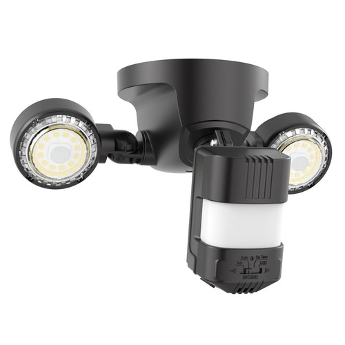 25W 3000LM Motion Sensor Outdoor Lights, 5000K Daylight, Dusk to Dawn